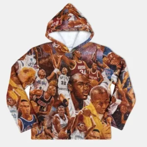 90s LEGENDS Tapestry Woven Hoodie