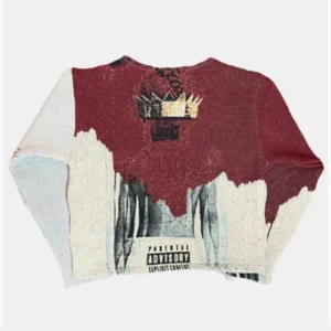 ANTI WOVEN TAPESTRY SWEATER