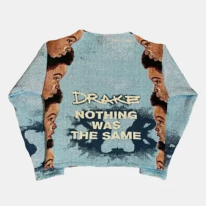 DRAKE WOVEN TAPESTRY SWEATER