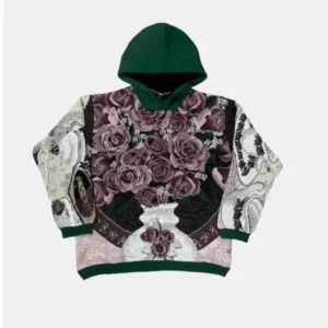 FLORAL TAPESTRY HOODIE