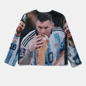 Messi Argentina Tapestry Sweater