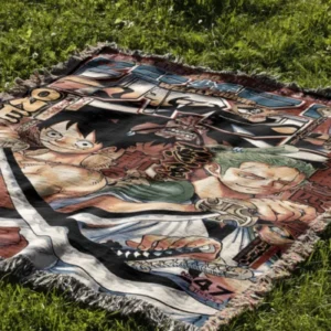 Pirate King Tapestry Blanket