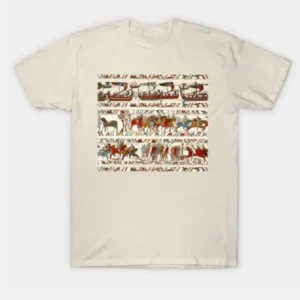 The Bayeux Tapestry Cream T-shirt